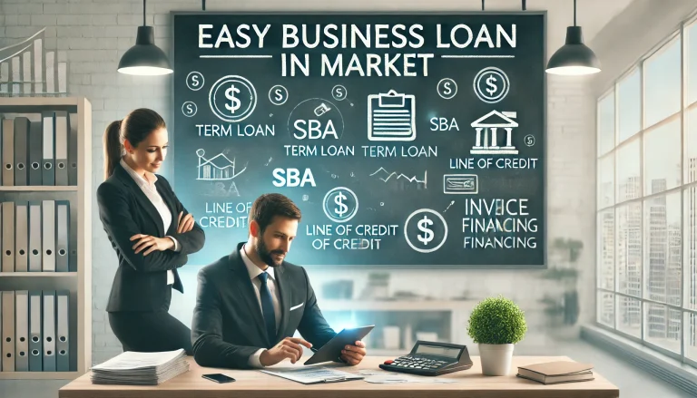 EASY BUSINESS LOAN OPTIONS IN MARKET